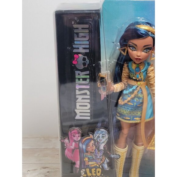 Monster High CLEO DeNILE w/Tut Pet G3 Reboot Mattel‎ 2022 Fashion Doll New - Picture 3 of 12